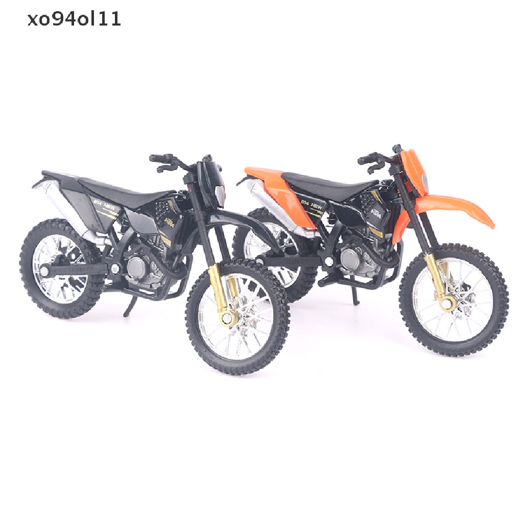 Xo 1Pc 1:18 Ducati Monster900/KTM450 Statis Die Cast Kendaraan Model Motor Mainan OL