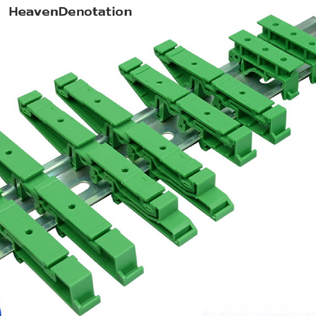 [HeavenDenotation] 2pcs DRG-01 PCB Moung s Untuk DIN 35rel Adapter Papan Sirkuit Bagian HDV