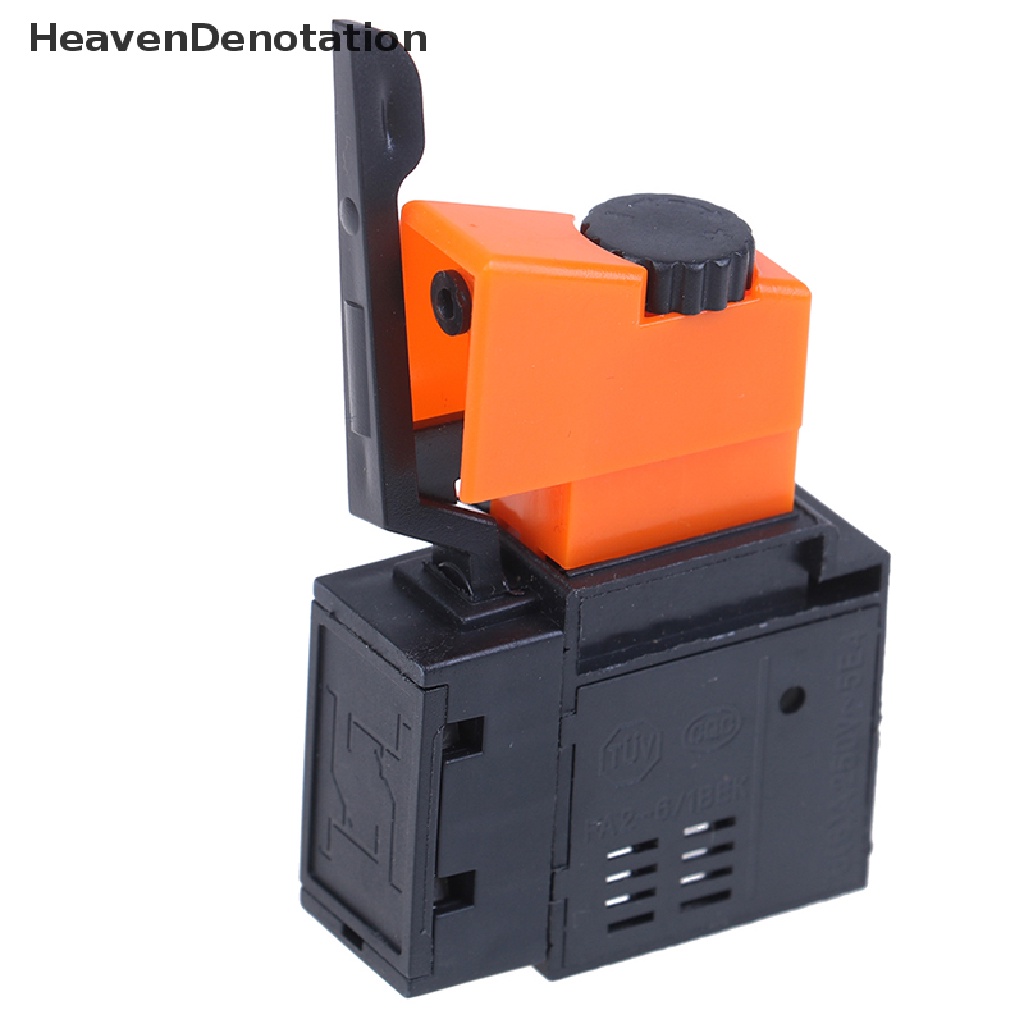 [HeavenDenotation] Fa2/61bek lock on power Bor Tangan Listrik Kontrol Kecepatan trigger switch 220v6a HDV