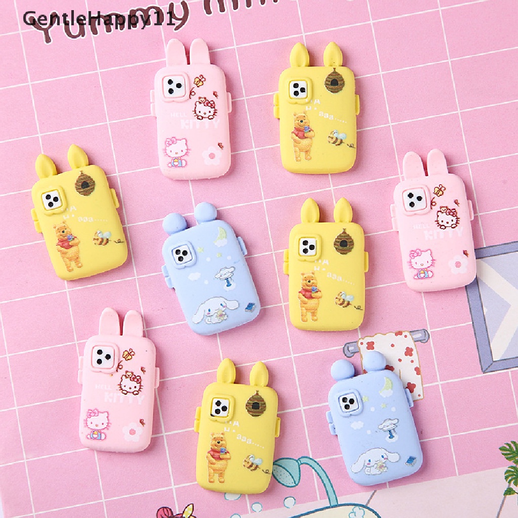 Gentlehappy 5pcs 1: 12 Aksesoris Miniatur Rumah Boneka Model Hp Mini id