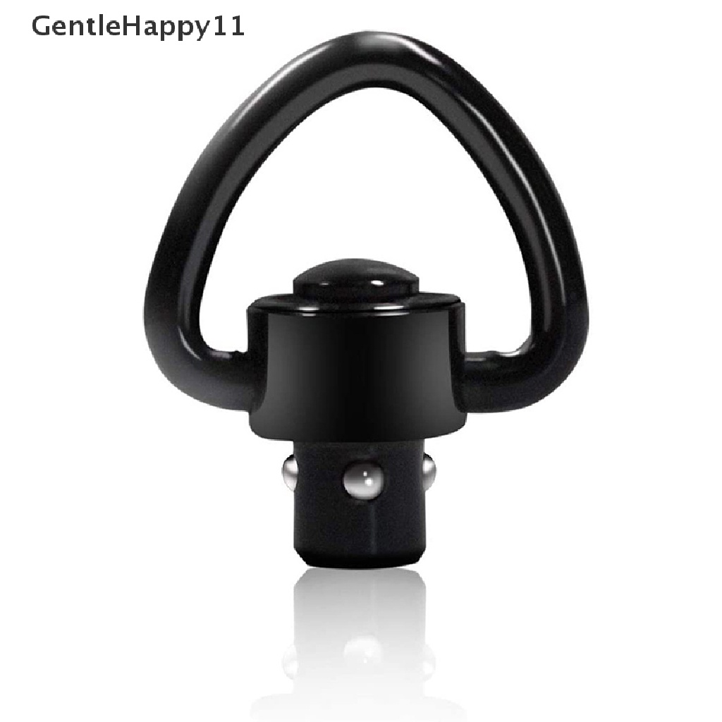 Gentlehappy 2PCS/Set Rifle Push Button QD Release Sling Swivel Mount Ring Dengan Swivel Mount id