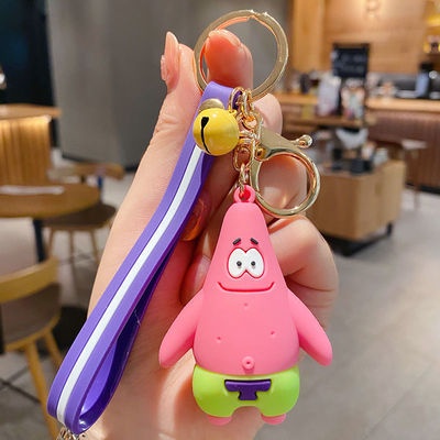 Charms Hadiah Untuk Anak Laki-Laki Dan Perempuan 3D Kartun Gantungan Kunci Anti-Hilang Tali Logam Universal Mobil Rumah Tas Telepon Case Bluetooth Earphone CoverKey Rantai