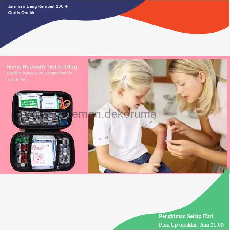 TD - RTG Le Around Mini First Aid Kit Bag Tas Obat P3K Portabel EVA - LA514