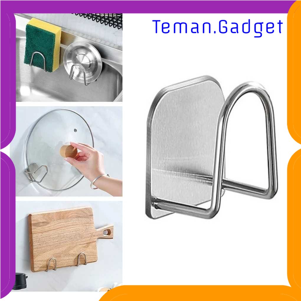 TG - DPR NADOBA Gantungan Dapur Stainless Steel Kitchen Sponge Holder - V305