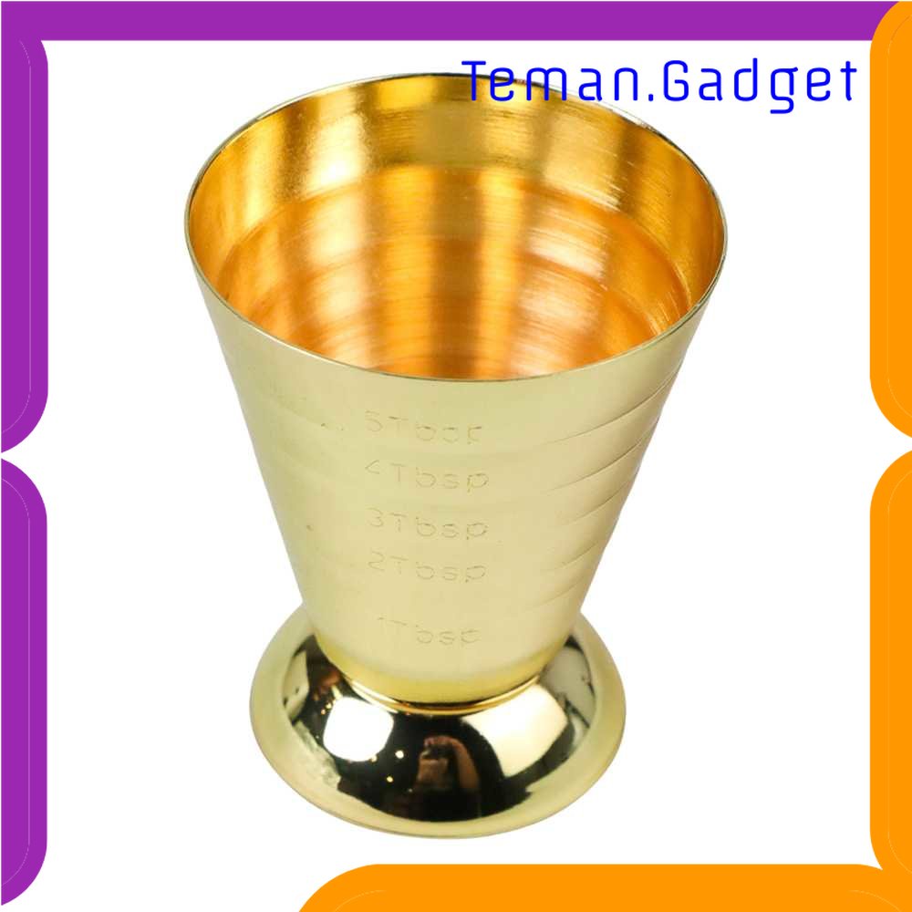 TG -  DPR GeweYeeli Gelas Ukur Bartender Multilevel Jigger Bar 3 in 1 75ml - SS304
