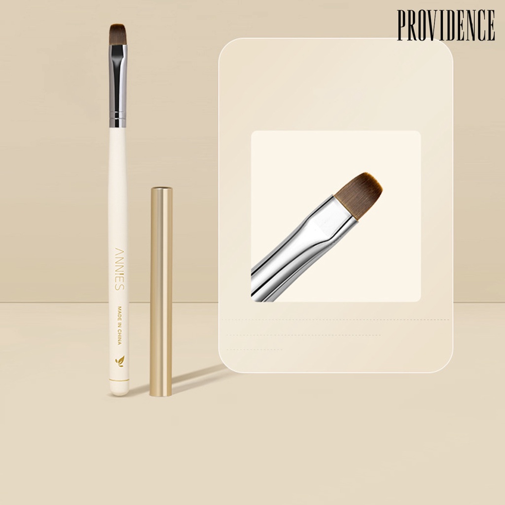 Providence Sikat Kuku Fleksibel Bulu Lembut Daya Serap Air Yang Baik Non-slip Gagang Kayu Desain Nail Art Multifungsi UV Gel Lukisan Menggambar Brush Alat Salon