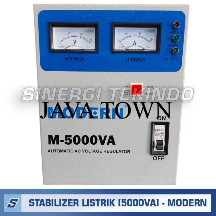 Sale Stabilizer Stavolt Penstabil Listrik 5000W - MODERN M5000VA M 5000 VTY272