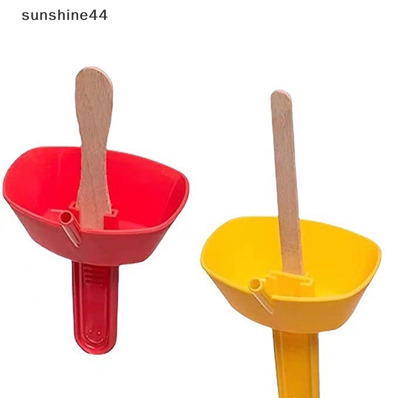 Sunshine Drip-Proof Popsicle Rack Drip Free Ice Pop Holder Frozen Treats Rack Dengan Sedotan ID