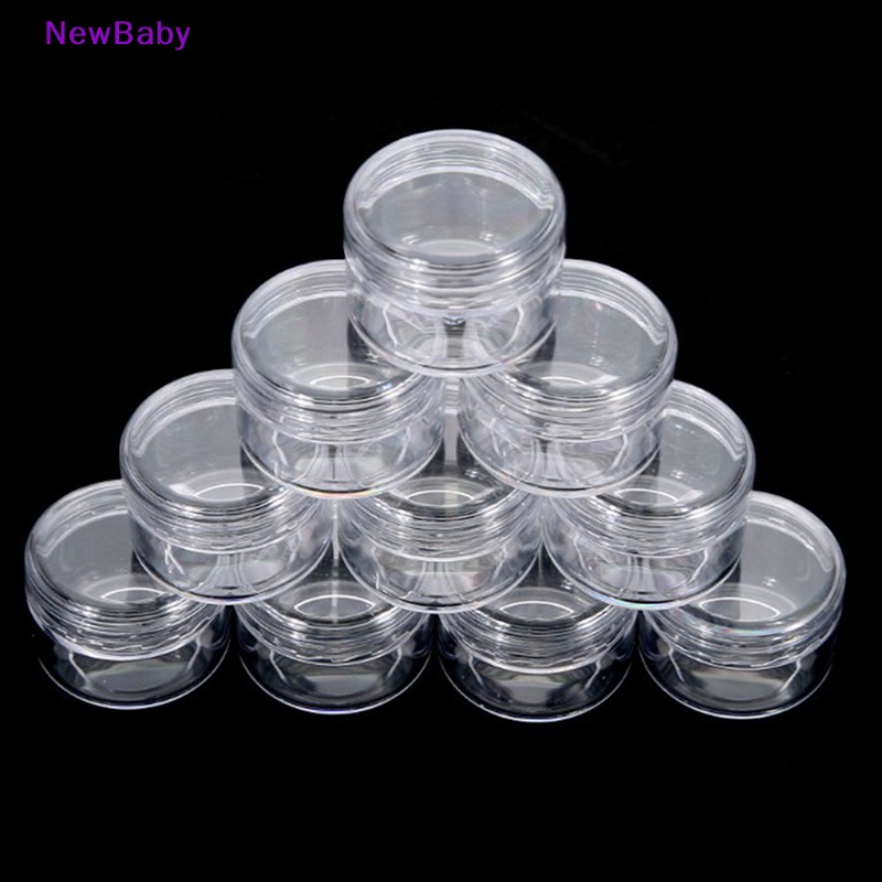 Newbaby 10X Clear Makeup Kosmetik Kosong Jar Eyeshadow Botol Wadah Krim Wajah  Id