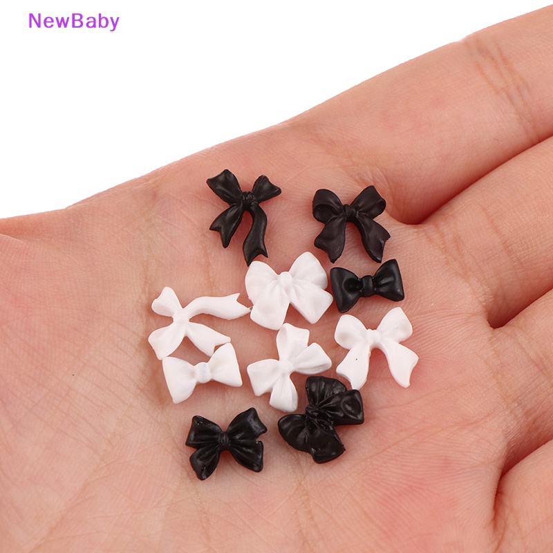 Newbaby 50pcs Nail Art Rhinestones 3D Kristal Kupu-Kupu Perhiasan Kuku Dekorasi Kuku ID