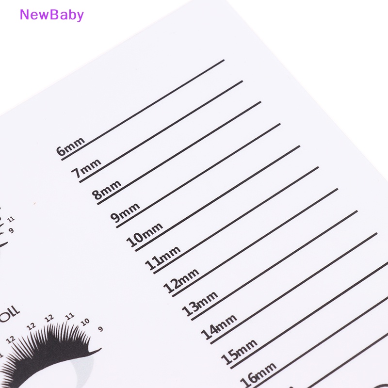 Newbaby 1PC Acrylic Eyelash Holder Pallet Eyelash Extension Lem Palet Tempat Bulu Mata ID