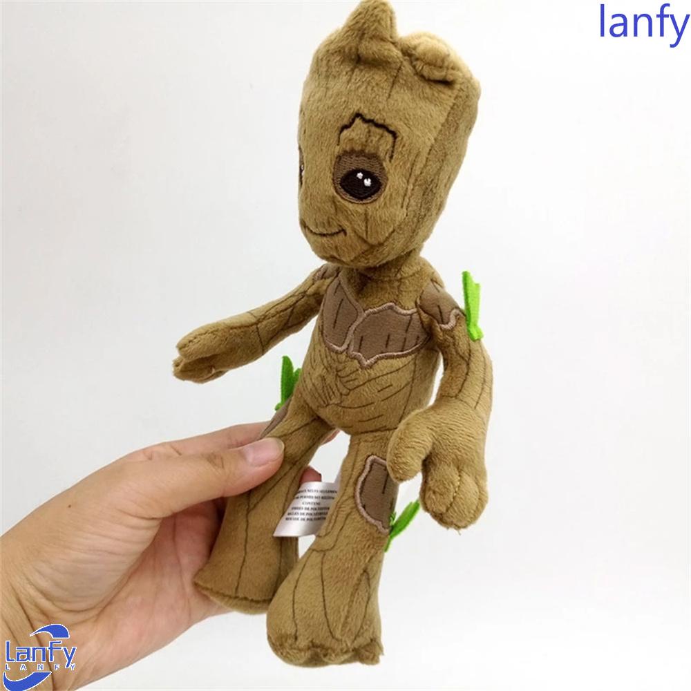 Lanfy Groot Plush Doll Lucu 22cm Action Figure Plush Dolls Mainan Untuk Anak Avengers