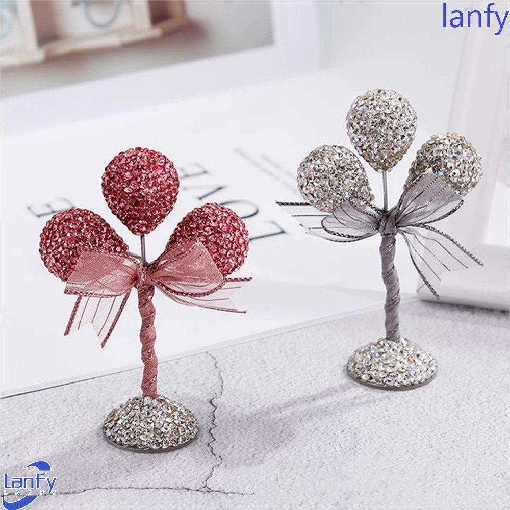 Lanfy Ornamen Balon Bentuk Berlian Untuk Dekorasi Mobil