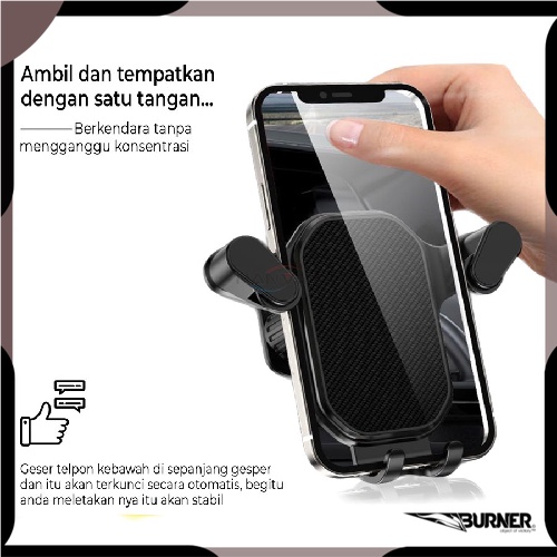 Holder HP Ventilasi Ac Mobil CAR PHONE HOLDER HP AC MOBIL