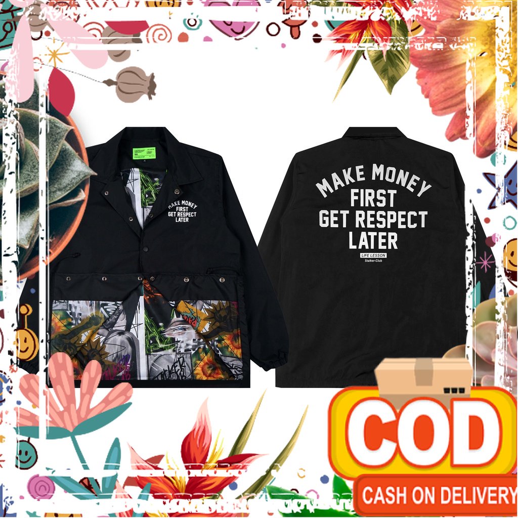 Stalker Jaket Coach - Variasi 6/ tebel pol