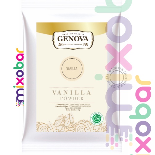 

Genova Powder Vanilla 1000gr l Bubuk Minuman
