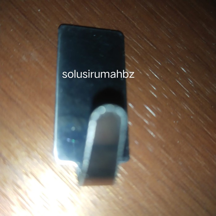 GANTUNGAN BAJU 1KAIT SS ISOLASI 3M KAPSTOK HOOK 1BIJI STAINLESS STEEL
