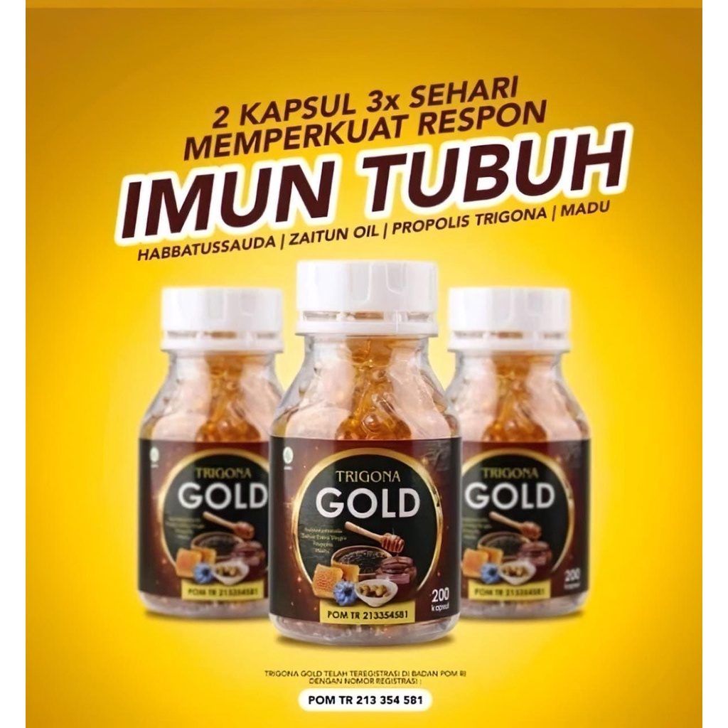 

TRIGONA GOLD - Habbatussauda Extra Propolis Plus Zaitun Madu ORI