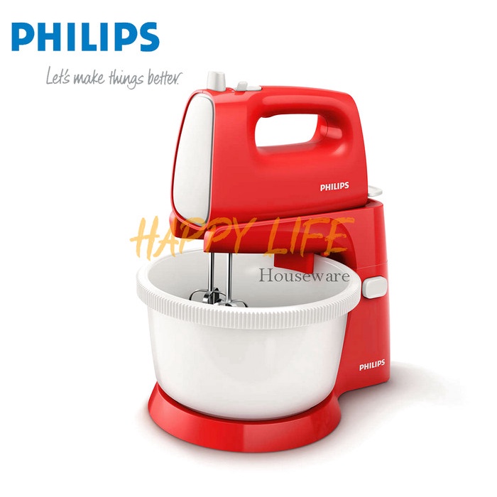 PHILIPS Stand Mixer Plus Tempat Dudukan Adonan HR-1559 Super Murah
