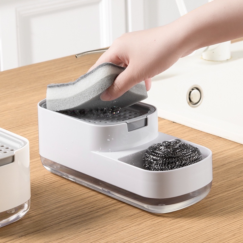 【COD】Kitchen Soap Dispenser/Tempat Sabun Cuci Piring/Box Soap Box/Tempat Sabun Cuci Piring 600ML