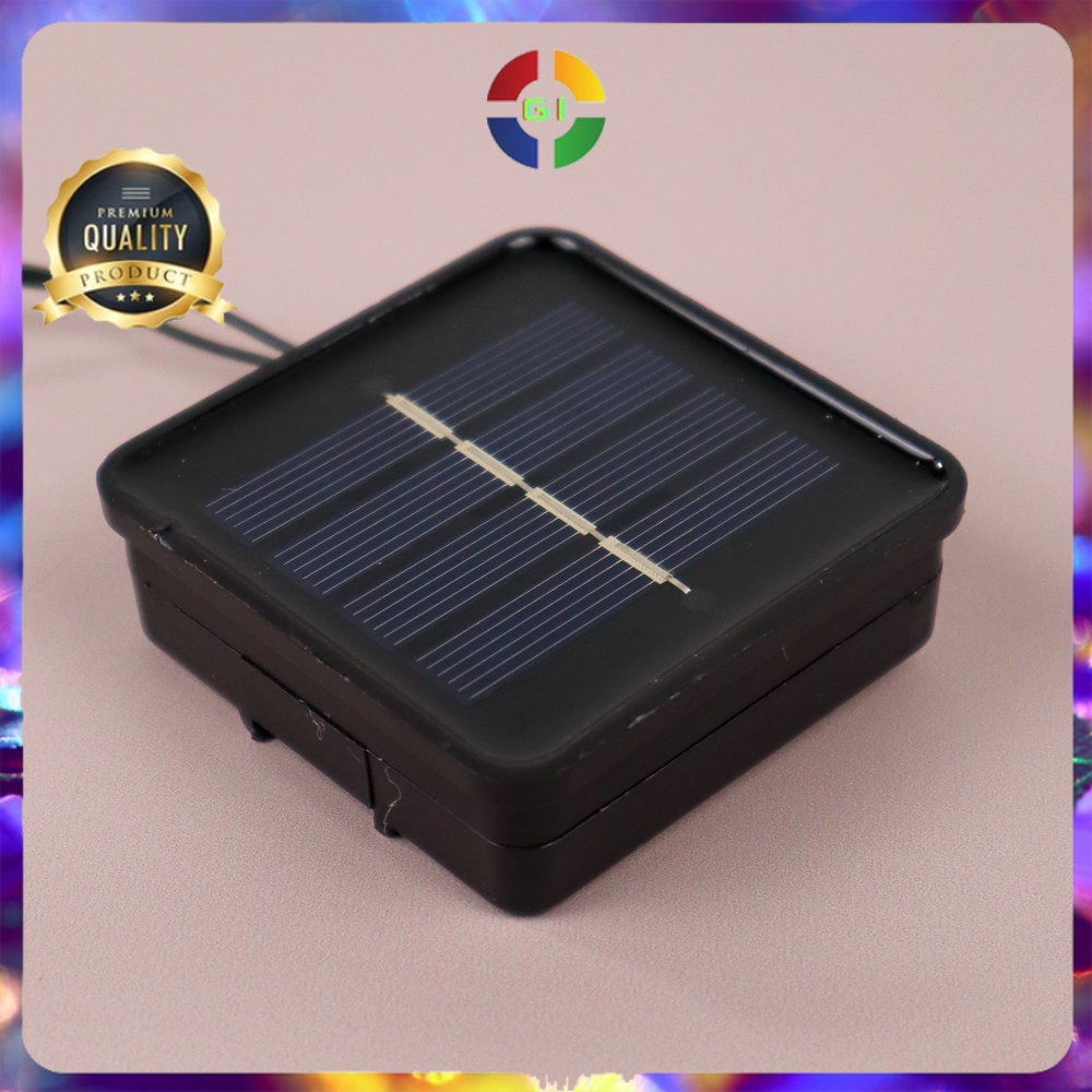 Lampu Hias String Lights Solar Panel 30 LED 8 Modes 6.5 Meter Mix Color