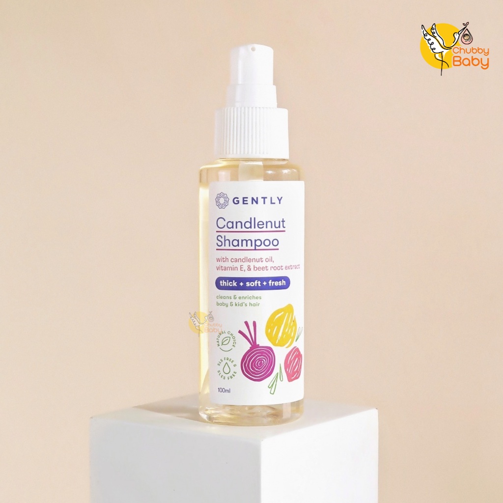 GENTLY - Candlenut Shampoo 100ml | Sampo Bayi