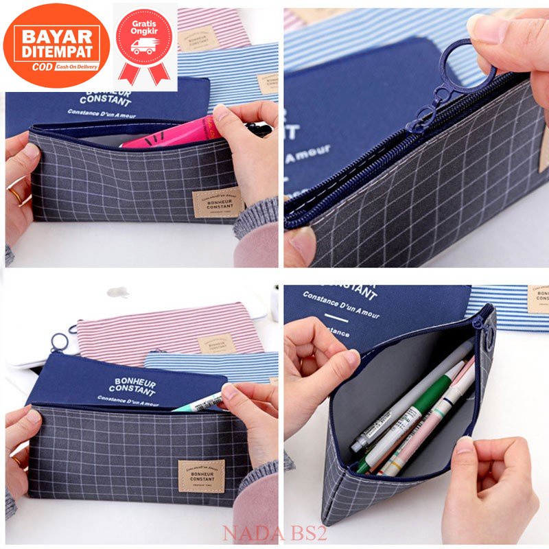 

NB Tempat pensil Bonheur Constant GRATIS ONGKIR/COD