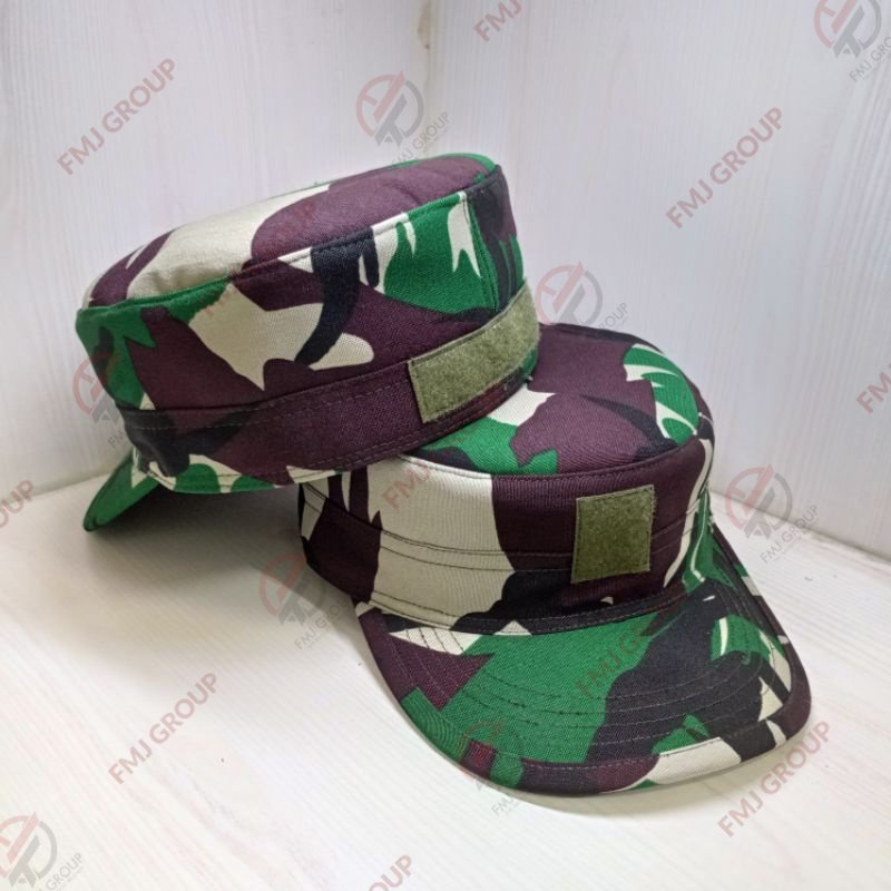 Topi Komando Loreng Malvinas Velbed / Topi Loreng TNI