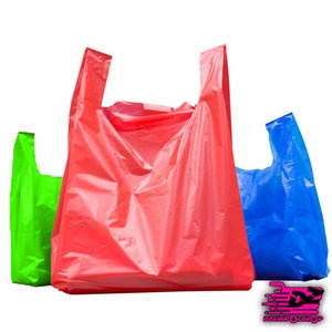 Plastik HD [ FREE ONGKIR ] Kantong Kresek Berat 1 Kg Warna Merah Biru Hijau Ungu Hitam Putih Susu Be