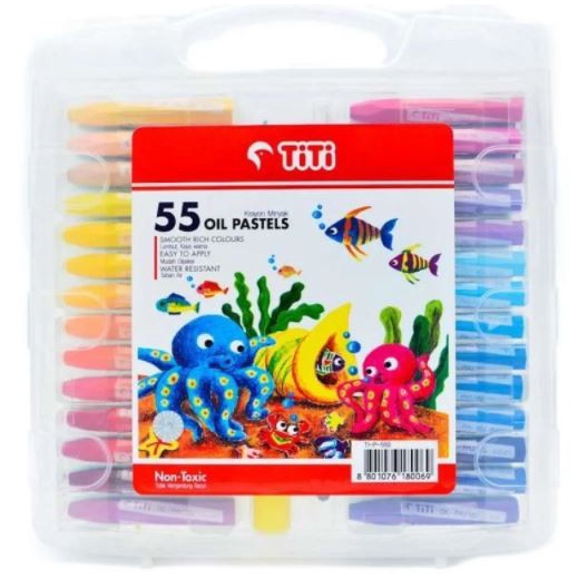 

CRAYON KRAYON TITI 55 WARNA OIL PASTEL
