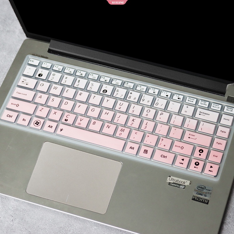 Cover Keyboard Laptop Untuk ASUS X452E X455LF4005 X455YI Film Pelindung Keyboard Tahan Air Debu Film Keyboard Laptop Silikon [ZXL]