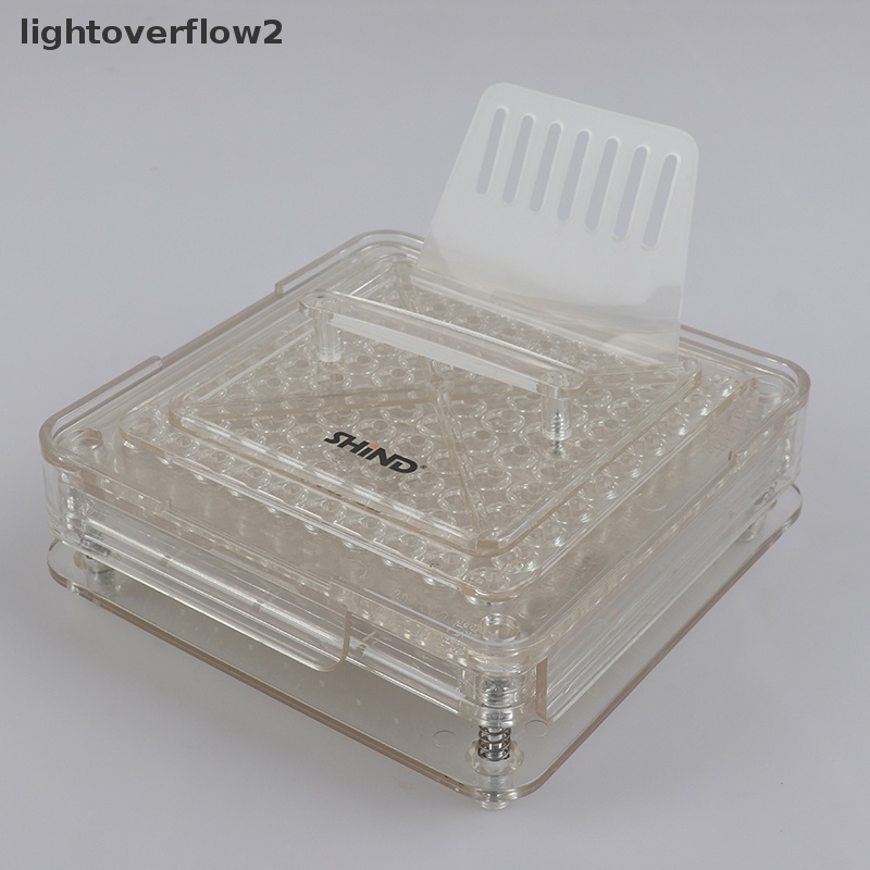 [lightoverflow2] Mesin Kapsul 3ukuran Isi Pil Pengisi Kapsul Kosong Dengan Tamper 100lubang [ID]