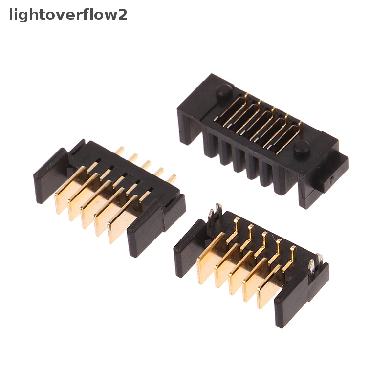 [lightoverflow2] 1pc Konektor Laptop 5Pin Pitch 2.0mm Holder Klip Slot Kontak Colokan Male and Female [ID]