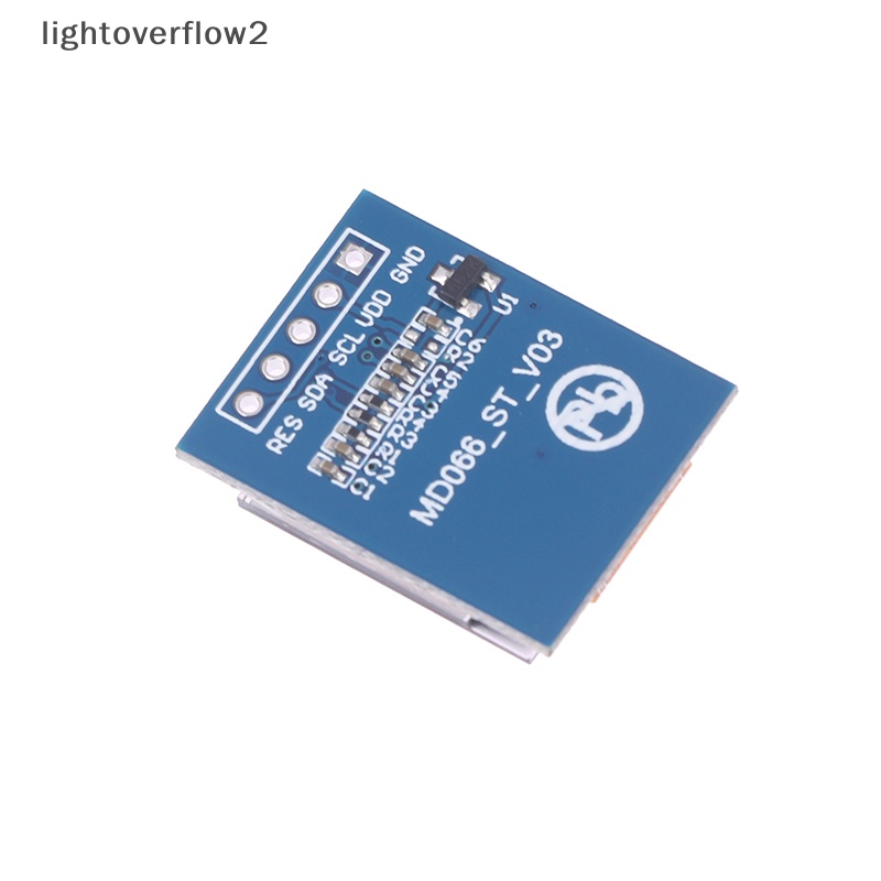 [lightoverflow2] Modul OLED 0.66 inch 6448layar Putih64 * 48 64x48 SPI IIC I2C Interface OLED [ID]
