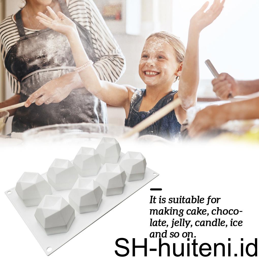 Cetakan Es Krim Kue Mousse DIY Baking Chocolates Ice Tray Bakeware
