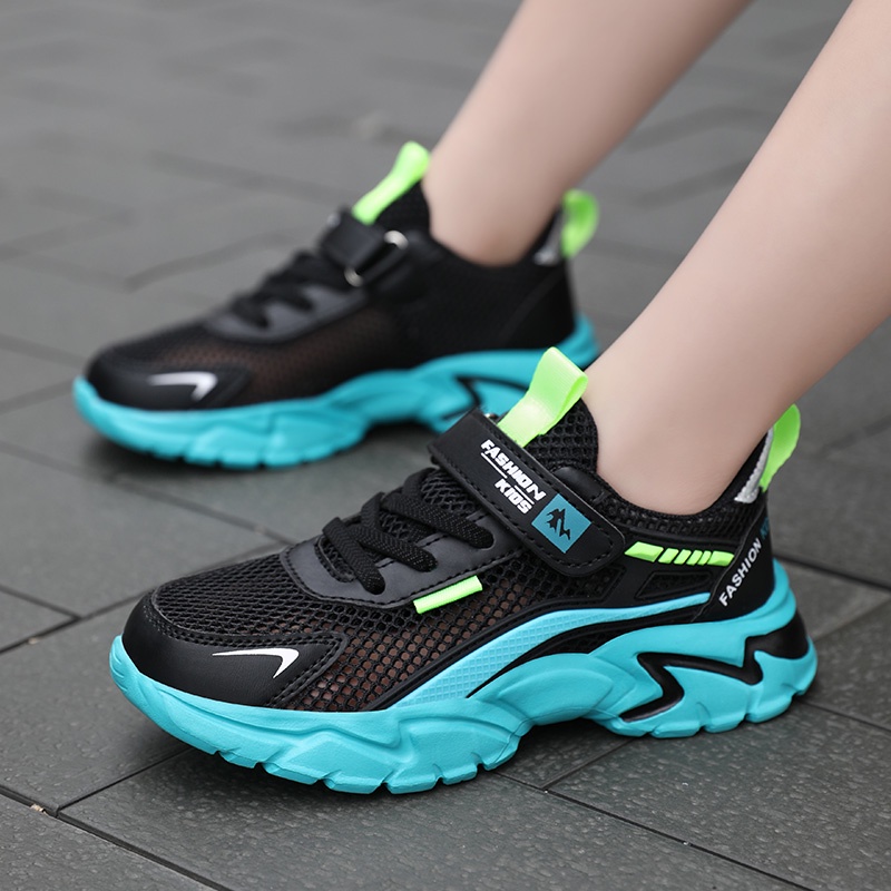 IFANS Sepatu Sneakers Anak Sepatu Kets Ankle Anak Remaja Tanggung Ringan Breathable Size 6-15 Tahun