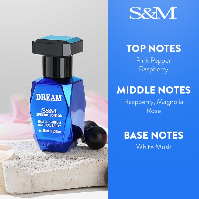 S&amp;M Dream Eau De Parfume Natural Spray Dream 25 ML