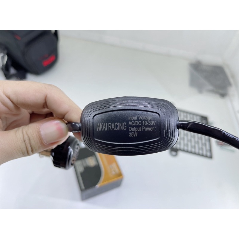 King Diamond89 Lampu Depan Led 6 sisi Super Terang Rizoma Original 35W Support Ac/Dc Pengapian Motor Mj 86 KING89