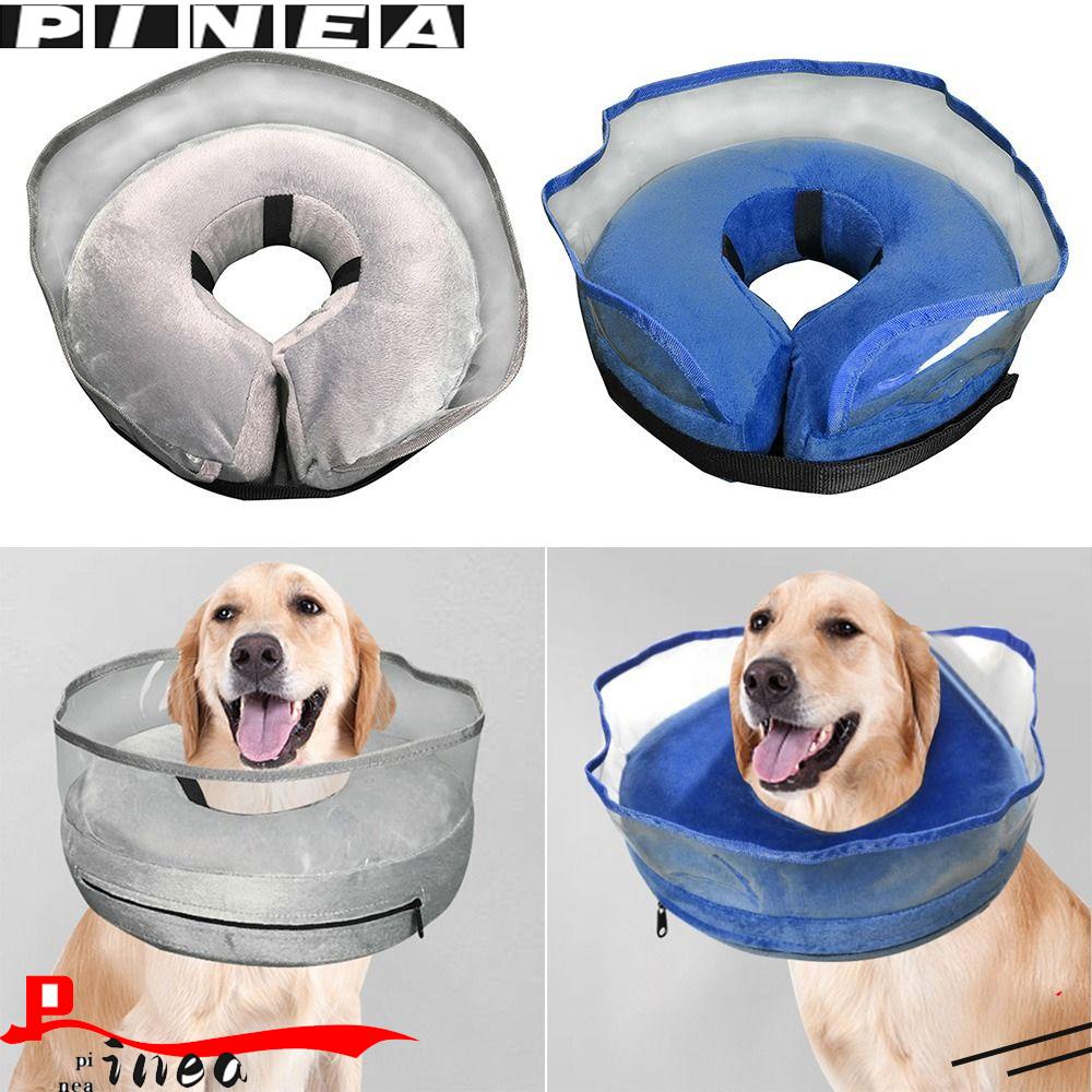 Nanas Inflatable Pet Kerah Lembut Pet Soft Ring Anjing Kucing Penutup Anti Gigit