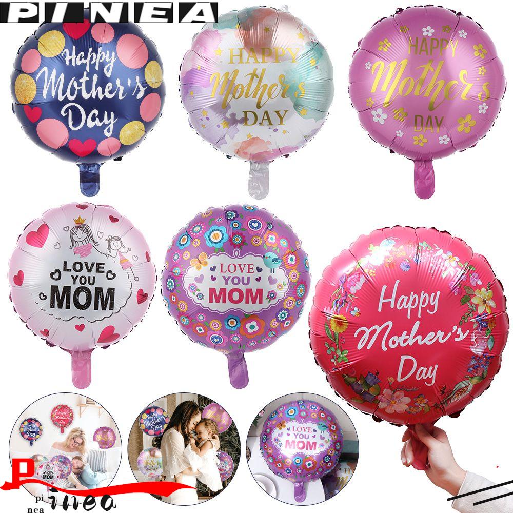 Nanas Happy Mothers Day Foil Helium Gantung Mom Mum Hajatan