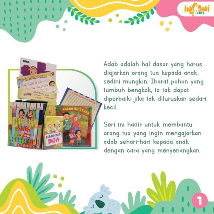 Boardbook Balitaku Saleh SERI ADAB - Gema Insani Press