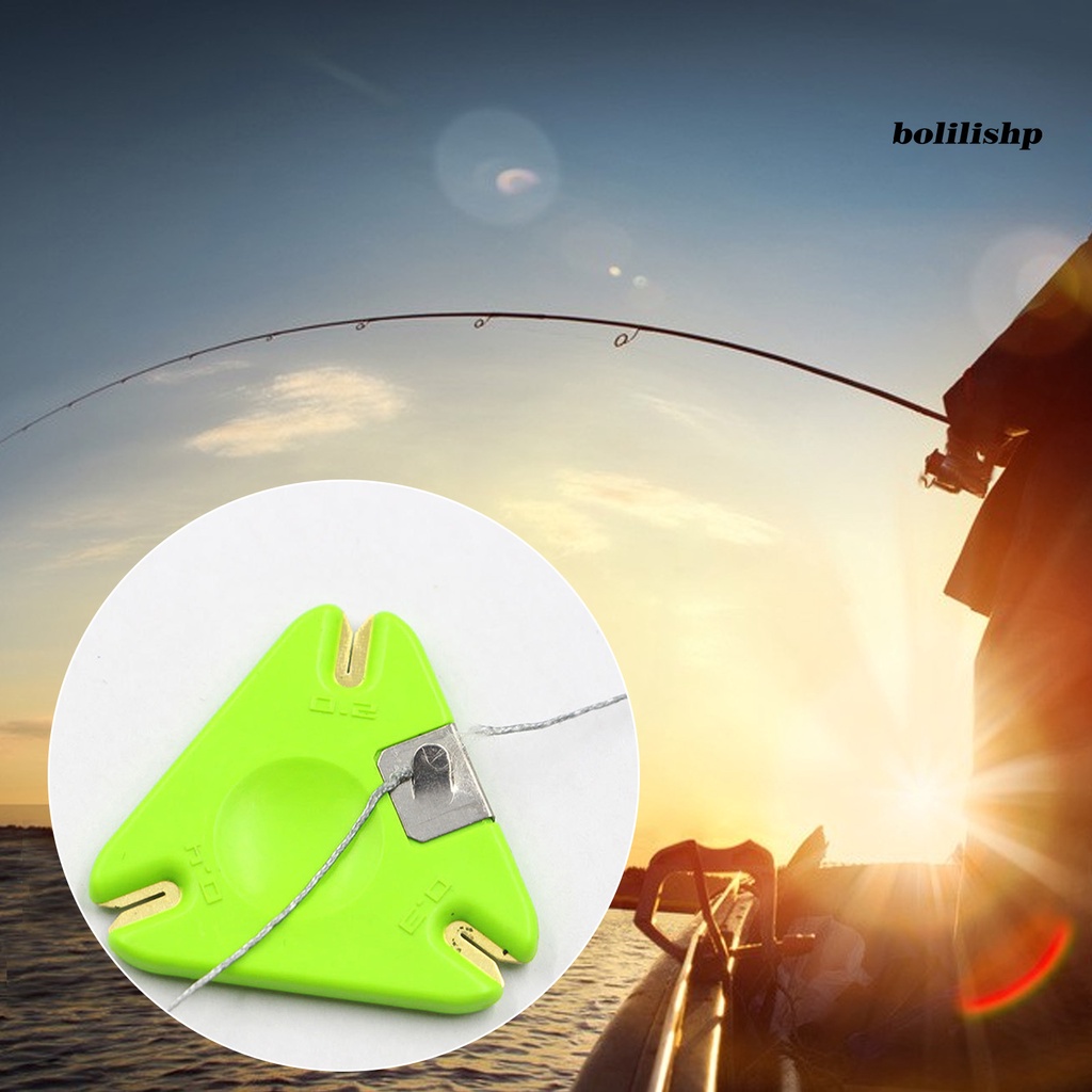 Bo-alat Kupas Mancing Tahan Aus Kuat Dan Kokoh Simple Digunakan Ukuran Kecil Plastik Ringan Reusable Stainless Portable Line Cutter Fishing Tackle