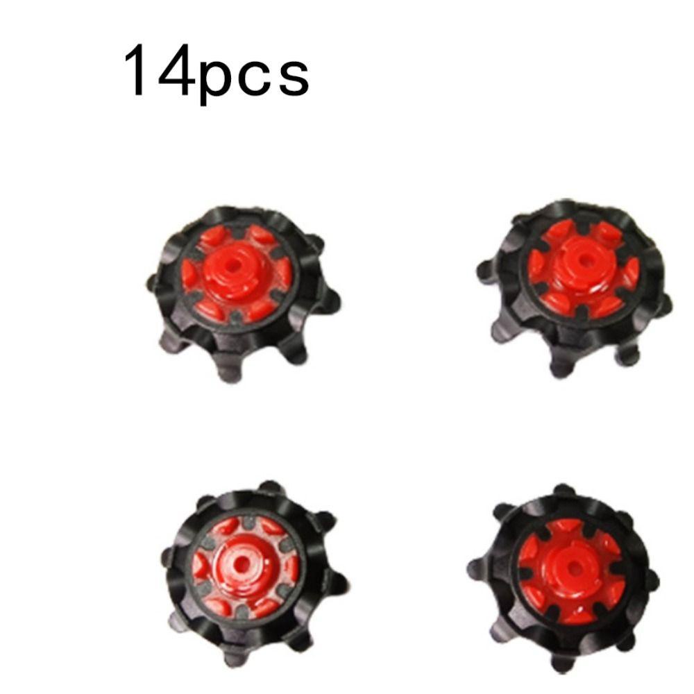 Rebuy Golf Shoes Paku Tahan Lama Pengganti Nyaman1/4 Turn Golf Shoes Accessories Alat Bantu Latihan Golf Untuk Olahraga Luar Ruangan DNA 2.0 Cleat Shoes Spikes