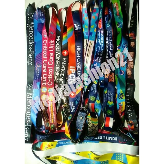 

Custom Dan Cetak Lanyard Tali Gantungan ID Card Digital Printing