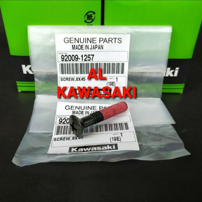 baut baud screw jalu stang stabilizer setang ninja 150 r ss rr ori Kawasaki