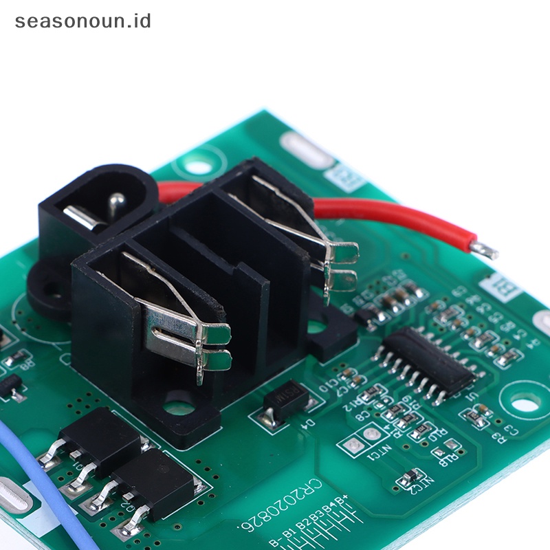 Seasonoun 5s Bms 21V 20A Li-Ion Lithium Pack 3.7v PCBA 2Mos Bor Listrik Tangan Aksesoris.