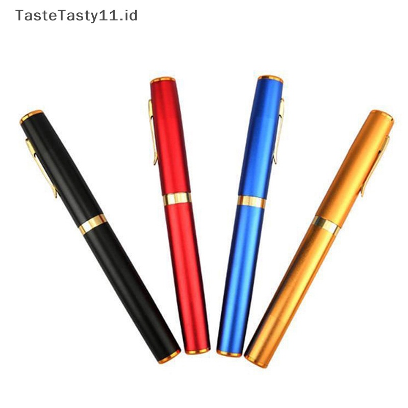 Tastetasty Portable Pocket Telescopic Mini Pancing Bentuk Pulpen Folded Fishing Rod Rumput Laut Kecil.