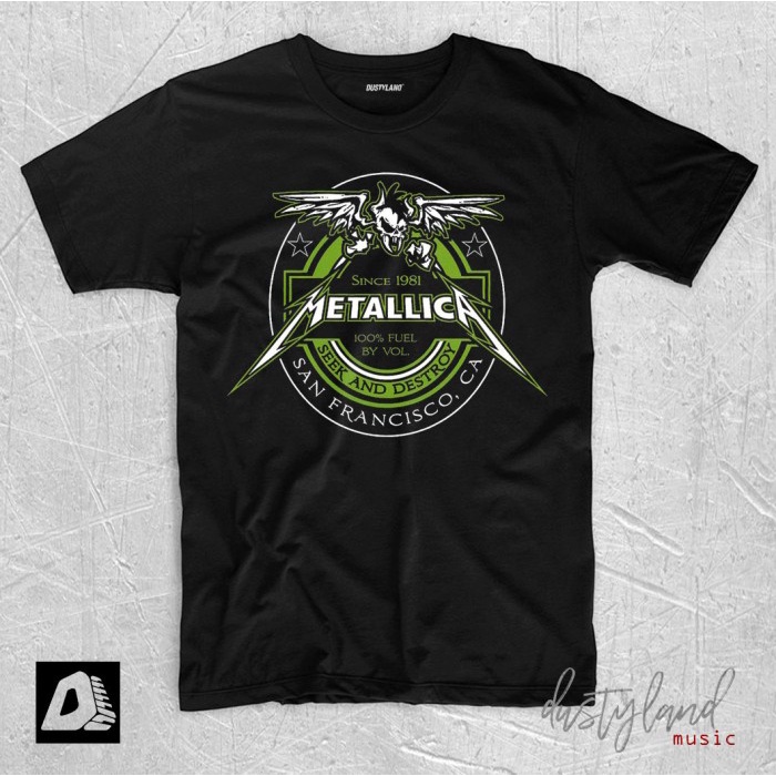 Kaos Band METALLICA - 100% FUEL SEEK AND DESTROY