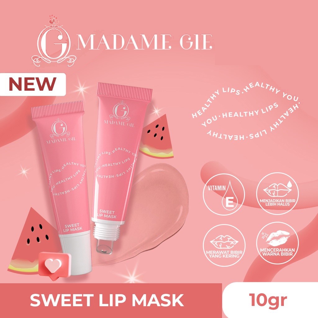 Madame Gie Sweet Lip Mask With Scrub - 10g