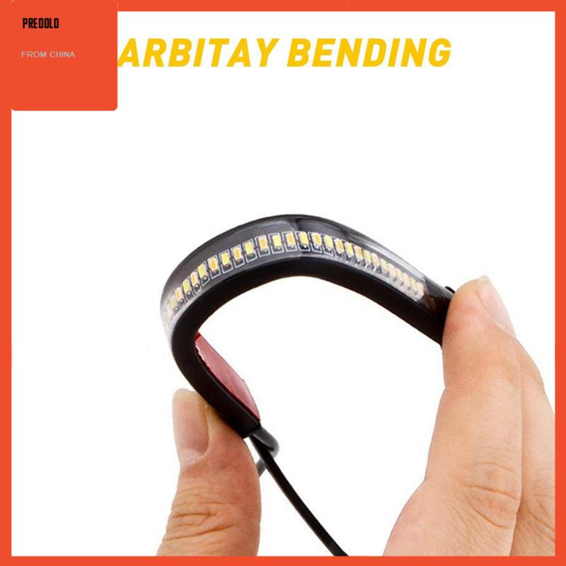 [Predolo] Lampu LED strip strip Sinyal Motor Untuk Kendaraan Jalan Motor